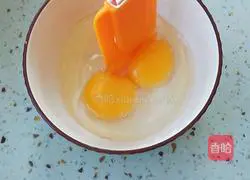 Illustration of how to make cream cake 1