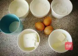 Illustration of how to make light cheesecake 1