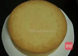 Illustration of how to make glutinous rice chiffon cake 6