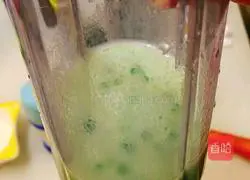 Illustration of how to make pea muffins 3