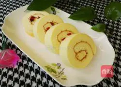 Illustration of how to make original cake rolls 19