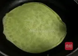 Illustration of how to make matcha honey bean towel roll 7