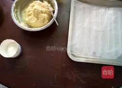 Illustration of how to make coconut biscuits 5