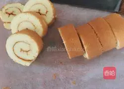 Illustration of how to make original cake rolls 13