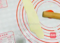 Egg yolk Illustration of how to make crispy cake (butter version) 8