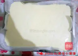 Illustration of how to make chiffon cake 7