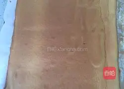 Illustration of how to make meat floss cake rolls 13