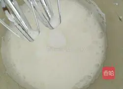 Illustration of how to make original chiffon cake 9