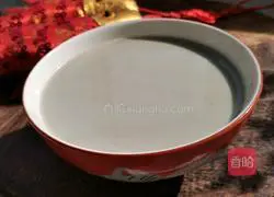 Illustration of how to make egg black tofu cake<dry fried version and sweet and sour version>4