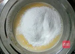 Illustration of how to make green onion and salty chiffon cake 6