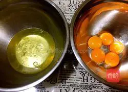 Spinach juice chiffon cake-eight inches Practice illustration 2