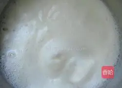 Illustration of how to make original rice chiffon cake 8