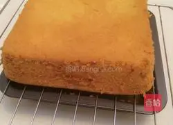 Illustration of how to make chiffon cake (square) 13