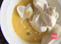 Illustration of how to make raisin light cheese cake 6