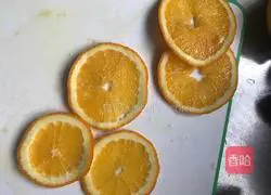 Illustration of how to make orange cake roll 1