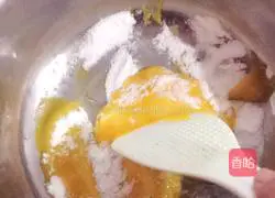 Illustration of how to make chiffon cake 3