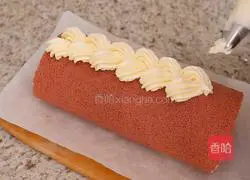 Red Velvet cake roll recipe 10