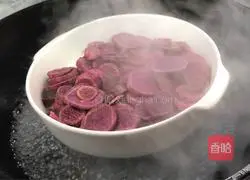 Purple Sweet Potato Cake Roll Recipe Illustration 12