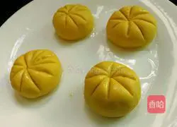 Steamed pumpkin Illustration of how to make cakes 8