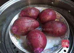 Purple potato cake recipe 2