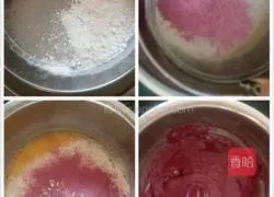 8-inch Purple Sweet Potato Chiffon Cake Recipe Illustration 5