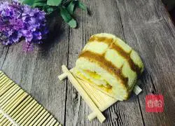 Illustration of how to make marbled cheesecake 17