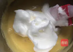 Illustration of how to make chiffon cake 5