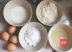 Illustration of how to make eight-inch chiffon cake 2