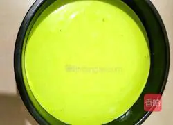 Matcha Chiffon Illustration of how to make an eight-inch cake 13