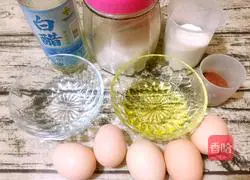 Zebra pattern chiffon cake Illustration of how to make wind cake (eight inches) 1