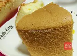 Illustration of how to make chiffon cake cake embryo 19
