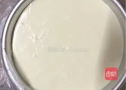 Illustration of how to make strawberry jelly cheesecake (without oven) 4