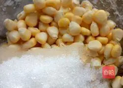 Illustration of how to make milky glutinous rice tortillas 2