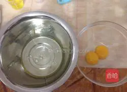 6-inch chiffon cake Illustration of how to do it 1