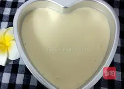 Heart-shaped chiffon cake recipe 11