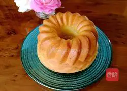 8-inch Savarin Chiffon Cake Recipe Illustration 14