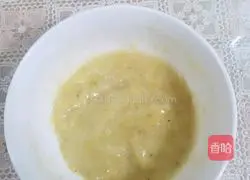 Illustration of how to make banana mashed cake roll 2