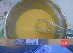 Two-color chiffon cake recipe 7