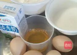 Pressure cooker chiffon cake.Recipe illustration 1