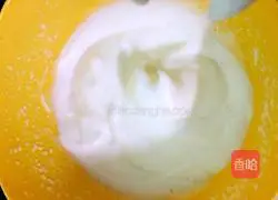 Illustration of how to make eight-inch chiffon cake 6