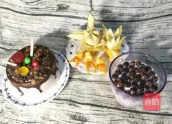 Oreo Salted Cream Drip Cake Recipe Illustration 1