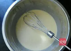 Illustration of how to make original rice chiffon cake 6