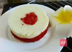 Illustration of how to make four-inch chiffon cake 10