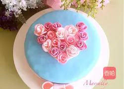 Fondant Cake ~ Illustration of How to Make a Wish 10