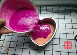 Love Sakura Mousse Cake Recipe Illustration 5