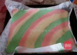 Rainbow Cake Roll Recipe Illustration 17