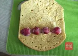 Strawberry Cake Roll Recipe Illustration 15