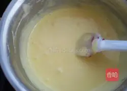 Illustration of how to make eight-inch chiffon cake 13