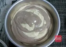 Zebra pattern chiffon cake recipe 16