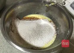 Cocoa Chiffon Cake Recipe Illustration 6